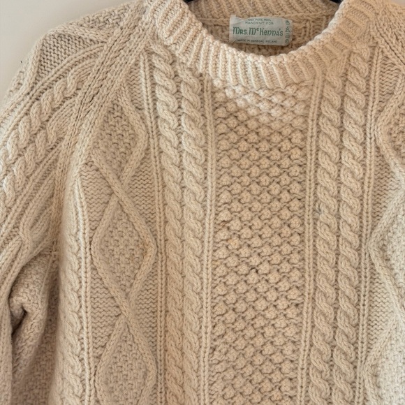 Sweaters - Cream Cable Knit Sweater
